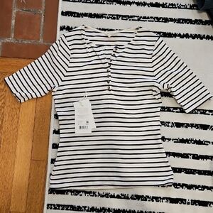 Sezane Theodora Stripe Tshirt
